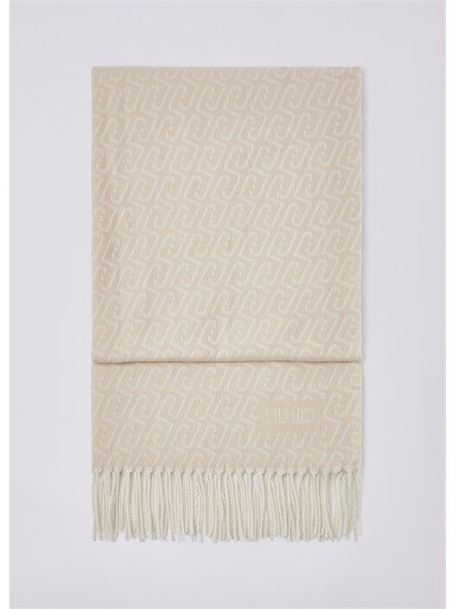 Stola con logo monogram LIU JO | 2F6028T2742/51316